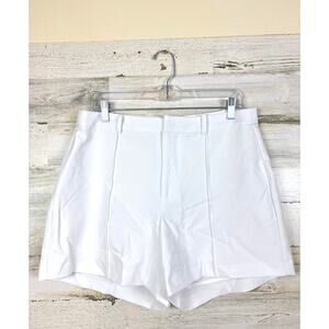 Ecru Womens 12 White Dress Shorts Zip-Up Casual Work Beach Summer NEW